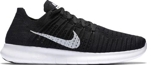 Nike Free RN Flyknit 2018 Schwarz Weiß Herren 